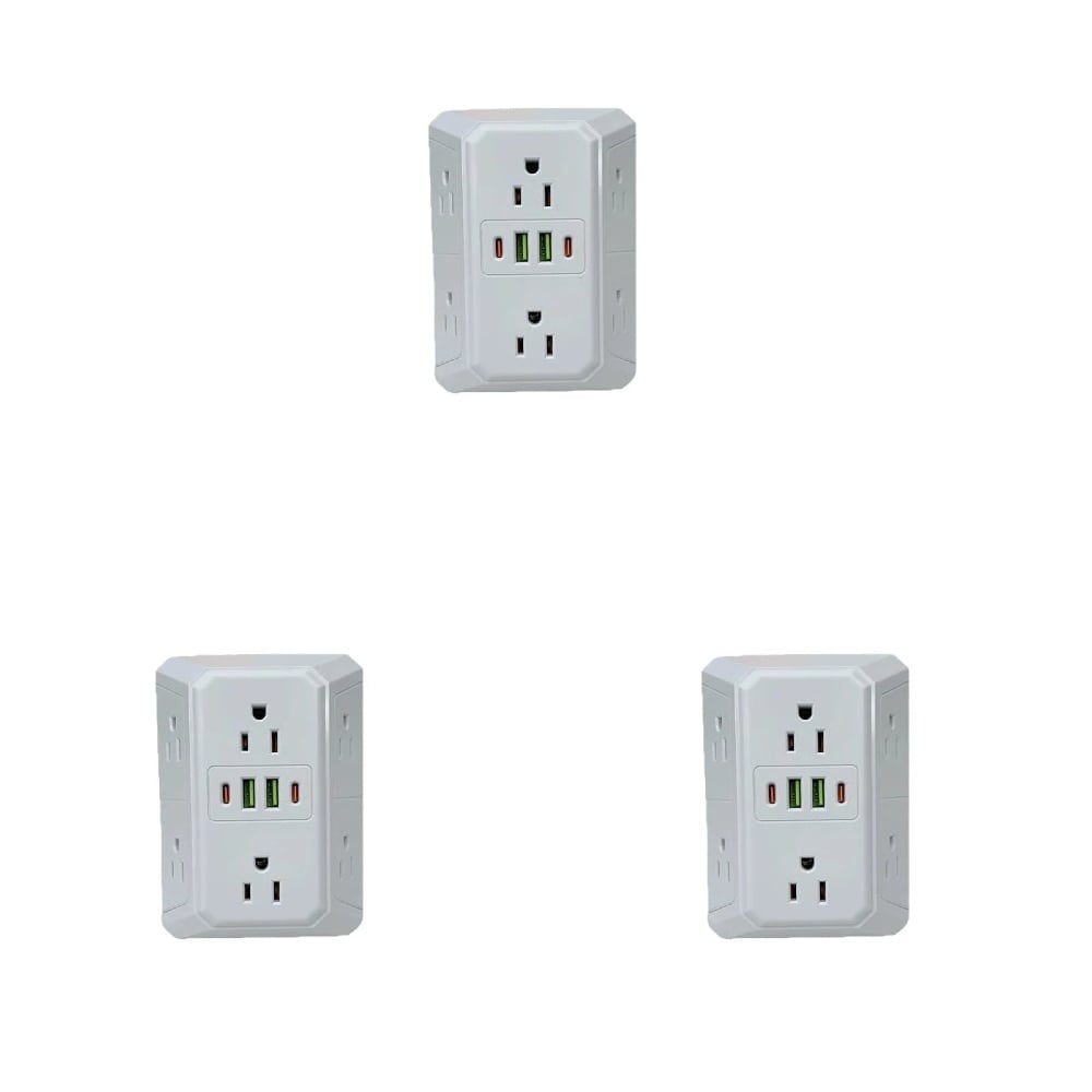 Multi Plug 6-Outlet Extender