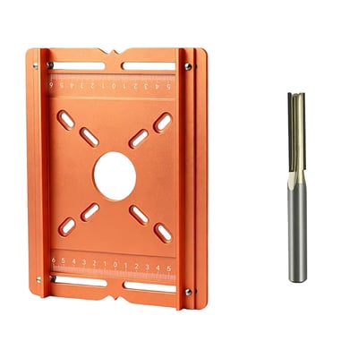 Marssirace Precision Wood Router Slotting Guide Bracket