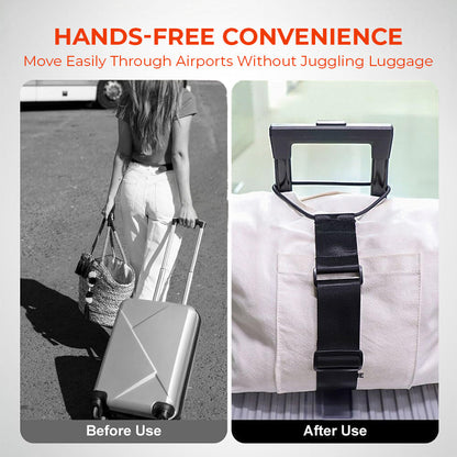 Adjustable Luggage Strap Bungee for Suitcase Handle