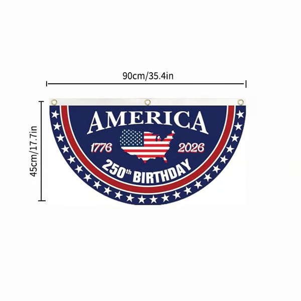 250th Anniversary USA Fan Flag