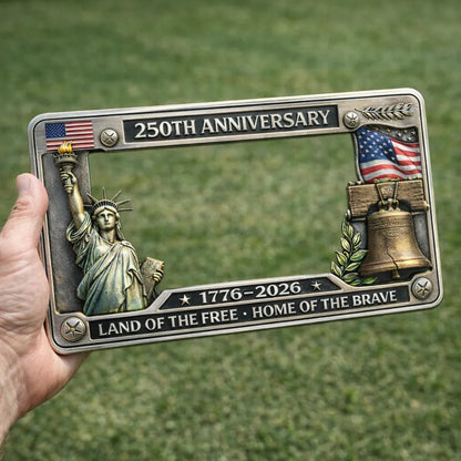 🔥US 250th Anniversary Commemorative License Plate Frame🗽