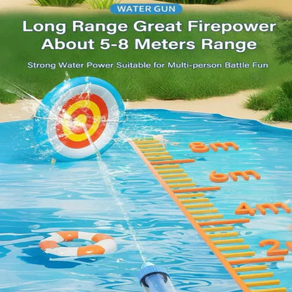 🔥360° Rotary Firework Water Blasters - Rapid-Fill Pump Action Pool Cannons for Summer Outdoor Games (Ages 3+)🔥