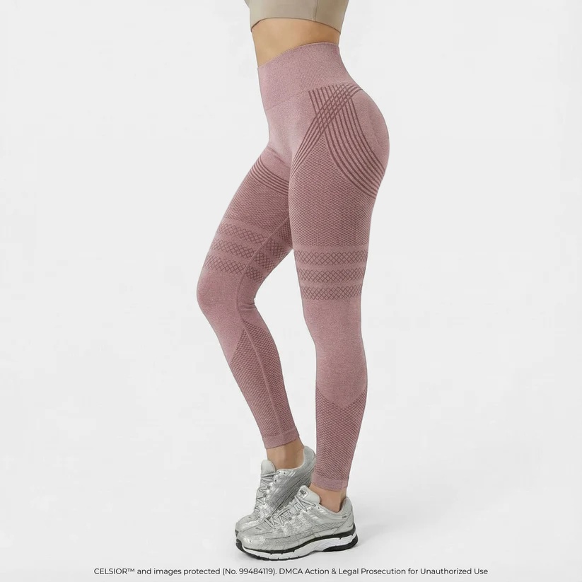 High Waisted And Hip Lifting Yoga Elastic Quick Drying Tight Pants⭐