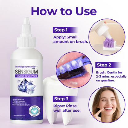 SensiGum Fluoride Toothpaste