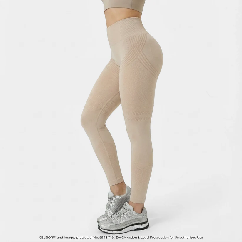 High Waisted And Hip Lifting Yoga Elastic Quick Drying Tight Pants⭐