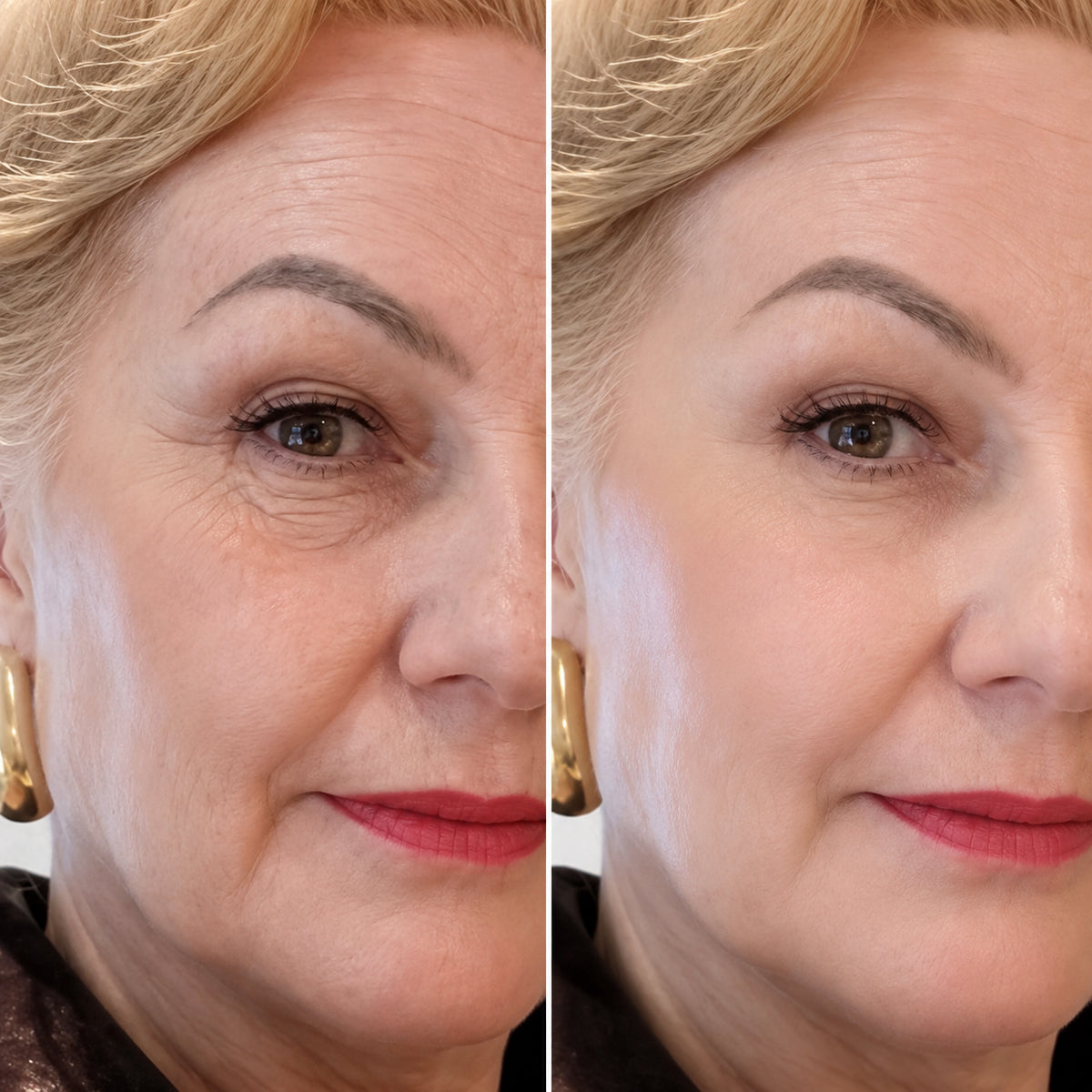 Eye-area results example three