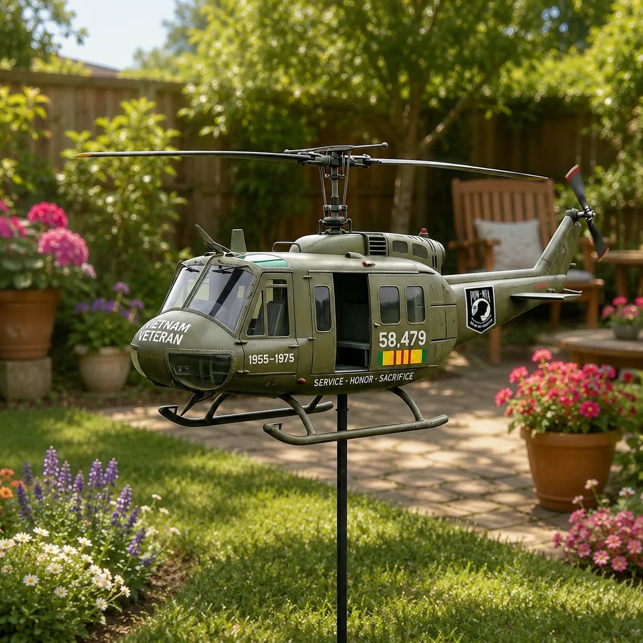 🏆Last Day Promo: 49% OFF 🎖️-Vietnam Veteran Helicopter Wind Spinner- ✈️Buy 3 Free Shipping Today!
