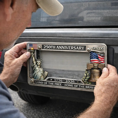 🔥US 250th Anniversary Commemorative License Plate Frame🗽