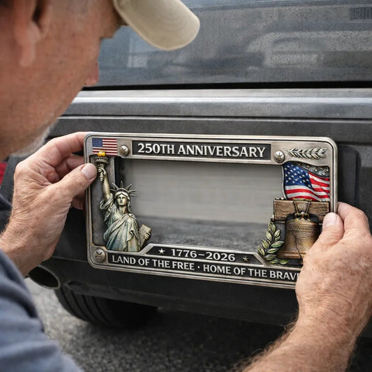 🔥US 250th Anniversary Commemorative License Plate Frame🗽