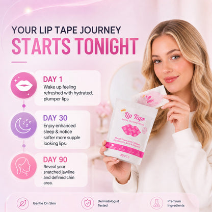 Marssirace lip tape  Hydrating Collagen Mouth Tape