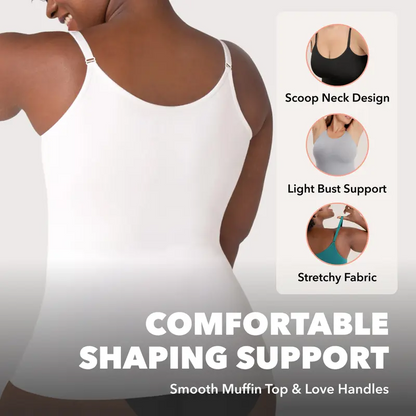 Women's Seamless Shaping Cami Scoop Neck Breathable Comfort