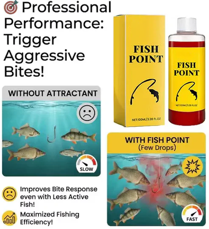 🎣 Concentrated Fish Attractant Liquid – 🐟Fast-Acting Red Worm Formula