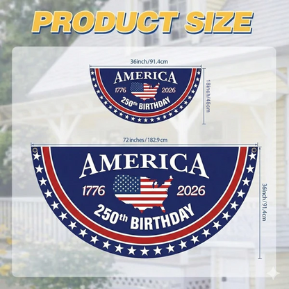 Celebrate America's 250th Birthday Banner-1
