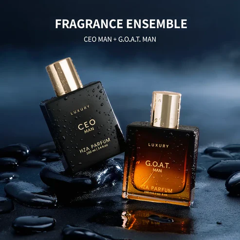 Gentlemen’s Fragrance Set with CEO MAN Perfume & G.O.A.T MAN Aroma.