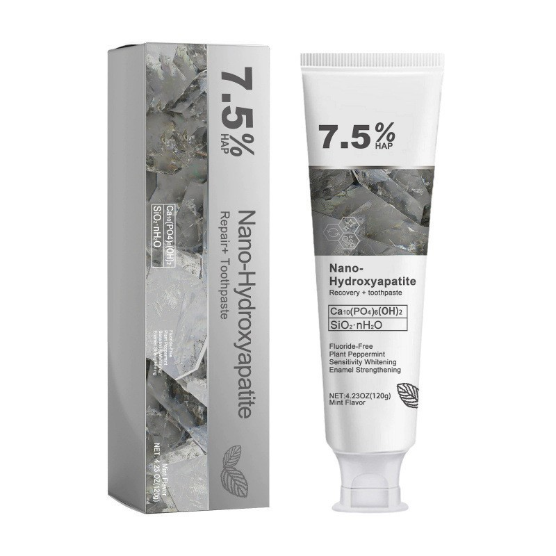 Fluoride-Free Hydroxyapatite Toothpaste