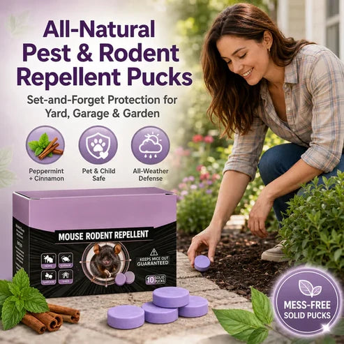 🔥12-Pack Rodent Repellent Balls for Home Kitchen Effective Pest Control Solution