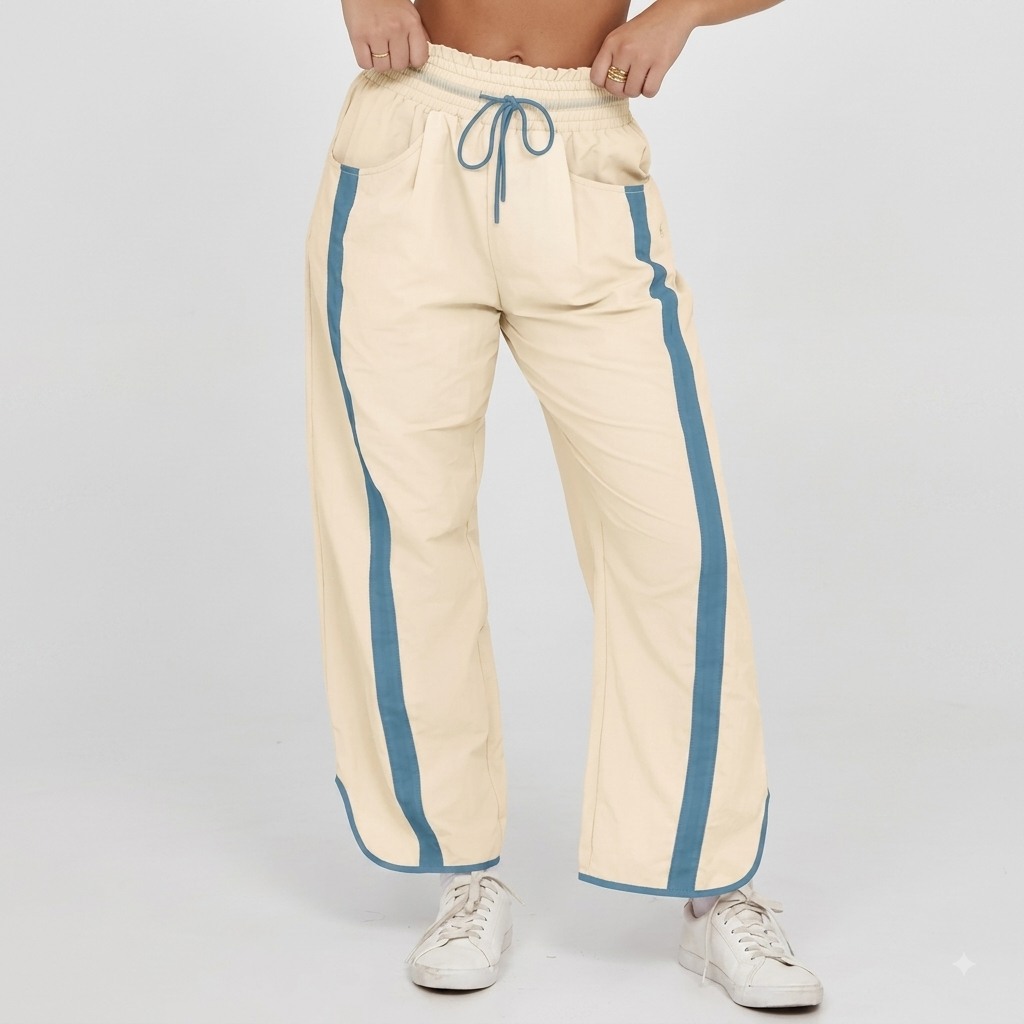 Women's Loose Barrel Pants Quick Dry Lightweight Hiking with Pockets