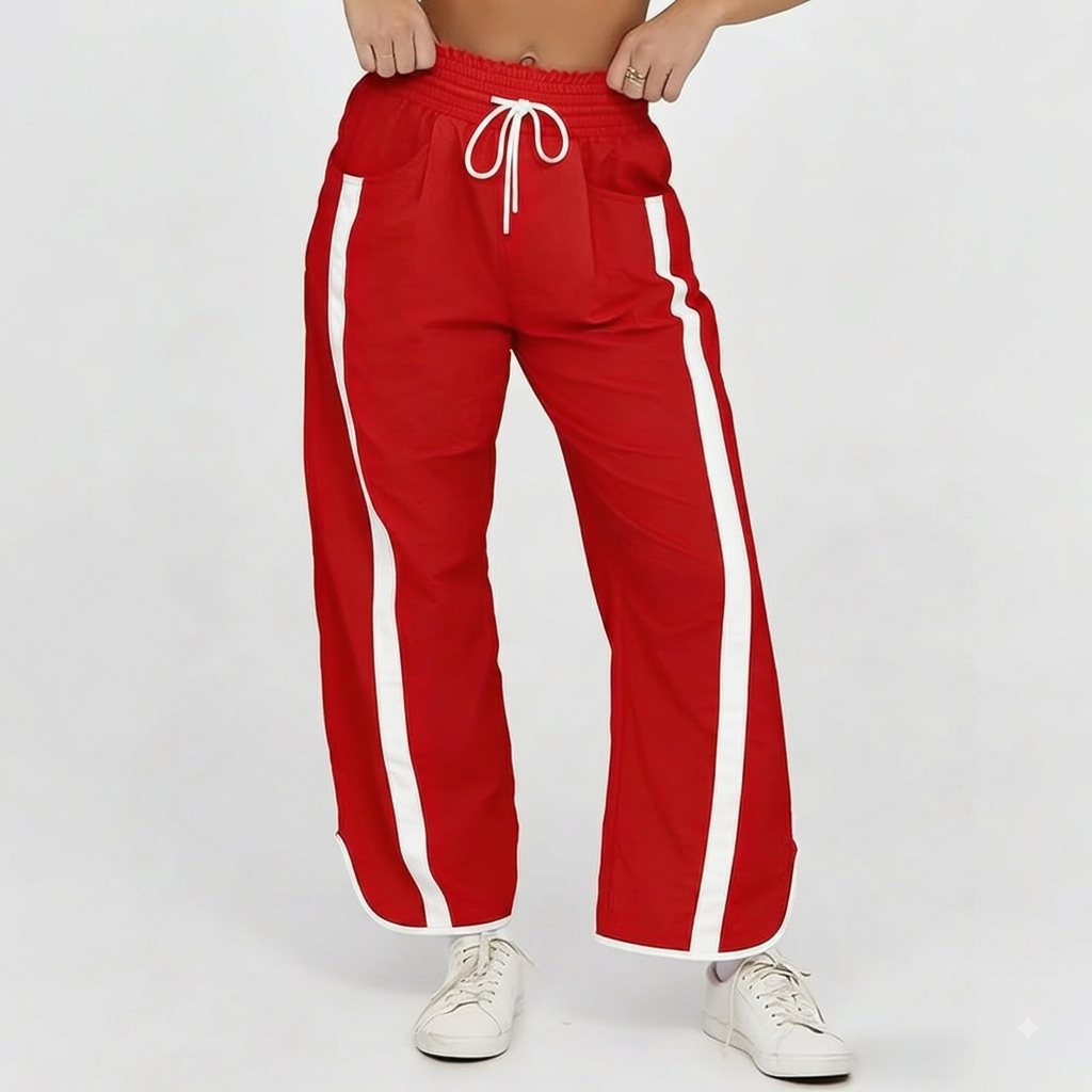 Women's Loose Barrel Pants Quick Dry Lightweight Hiking with Pockets