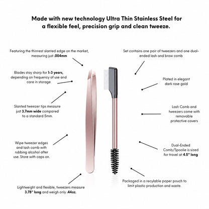 Lash & Brow Touch Up Tool Set
