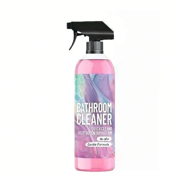 Bathroom cleaner spray bottle