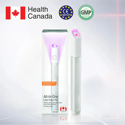 Marssirace All-in-One CO₂ Laser Eraser Pen | Removes Moles, Warts, Skin Flaws & Pigmentation