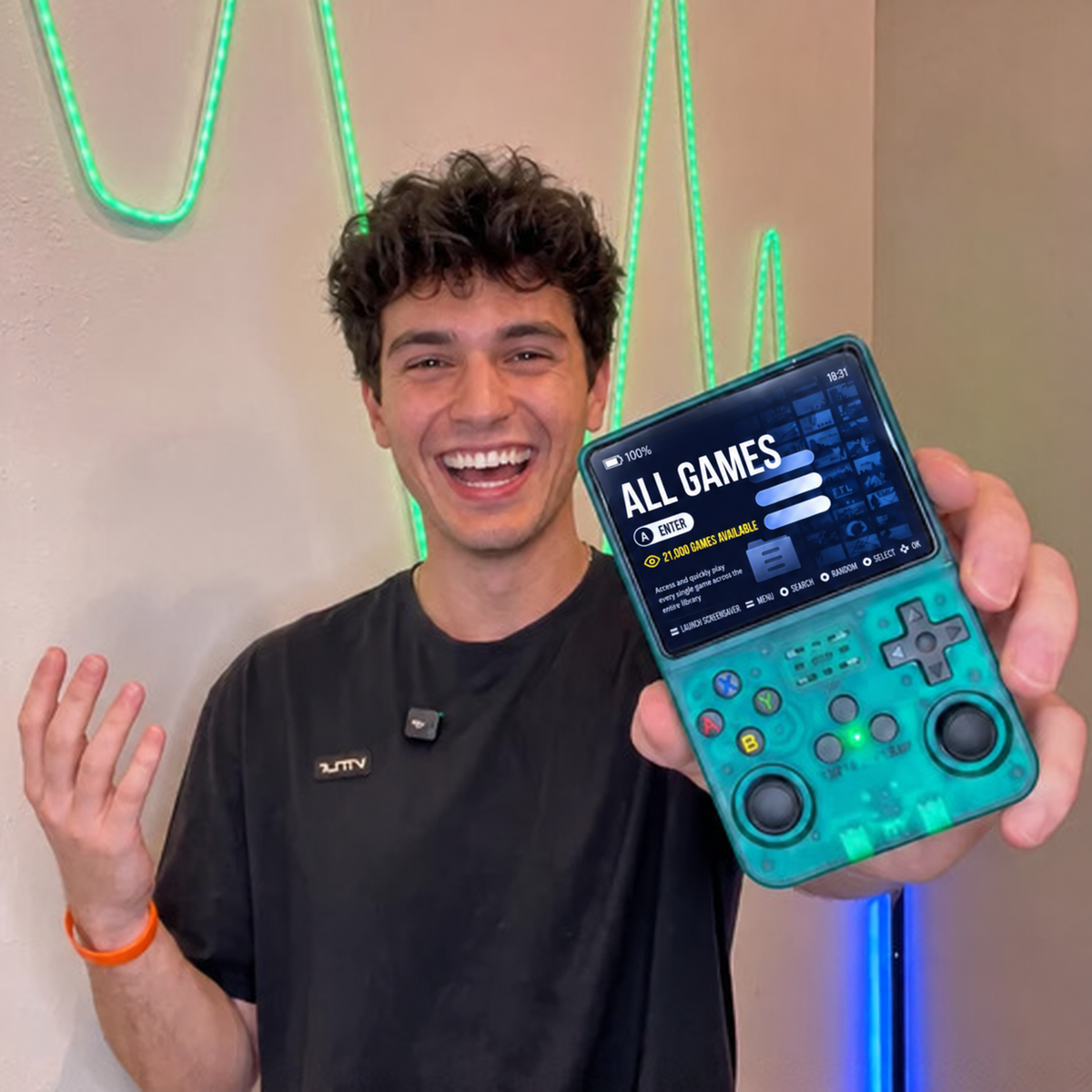 Marssirace Pro 2.0 — R36S Retro Handheld Console