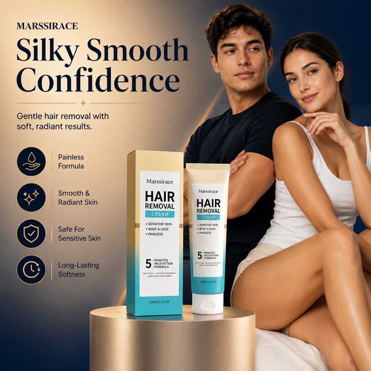 Silky Smooth Hair Removal Cream