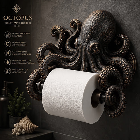 🌊 Ocean Guardians Toilet Paper Holder Series