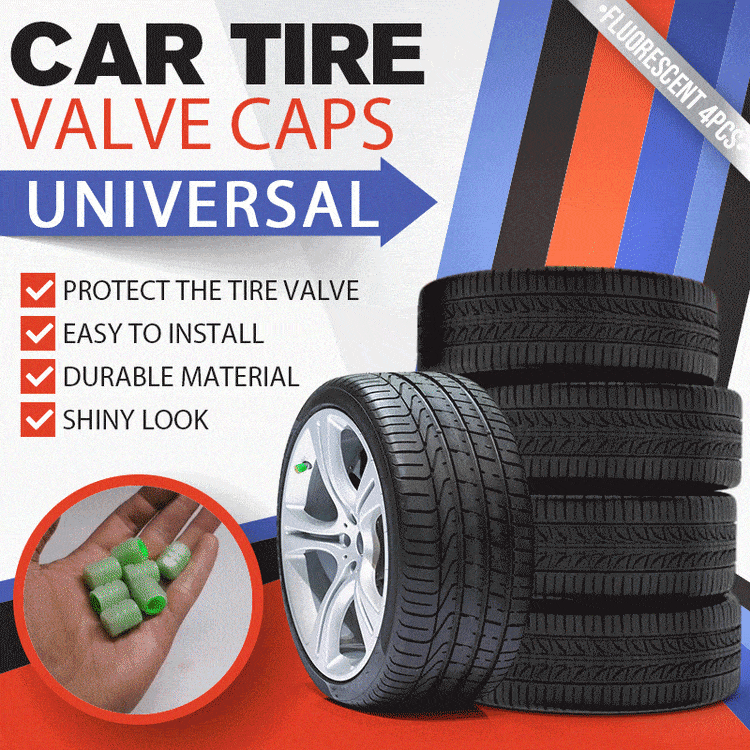 🔥💡Cool Glowing Tire Valve Caps – Instantly Upgrade Your Wheels