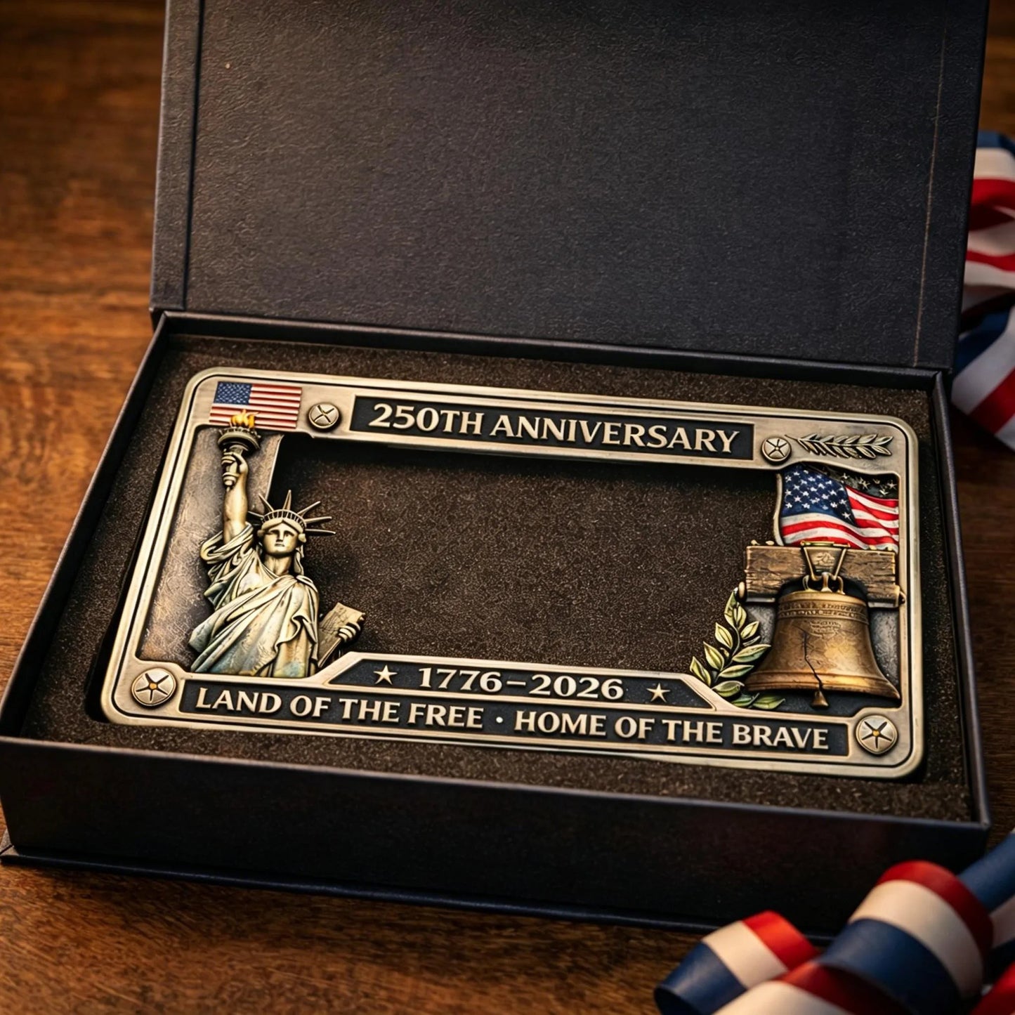 🔥US 250th Anniversary Commemorative License Plate Frame🗽