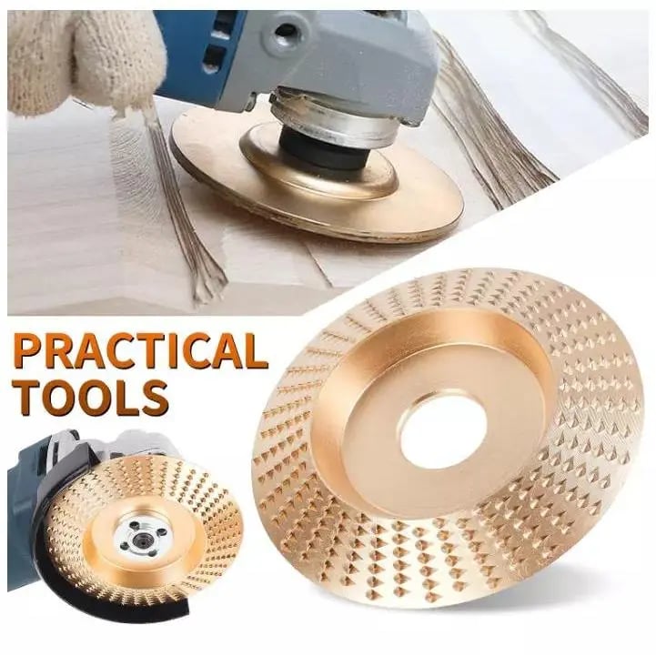 🔥3PCS 4" Wood Carving Grinding Wheels Sanding Disc Accessory for Polishing Tools