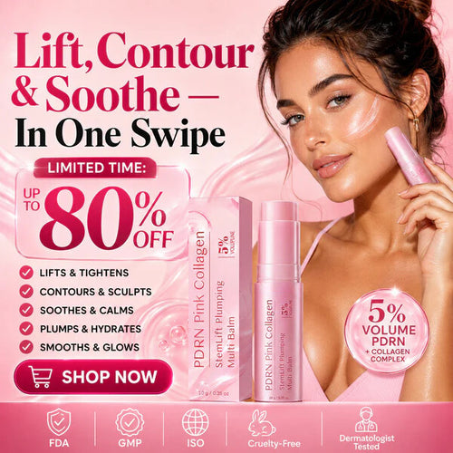 𝐏𝐢𝐧𝐤 𝐂𝐨𝐥𝐥𝐚𝐠𝐞𝐧 𝐒𝐭𝐞𝐦𝐋𝐢𝐟𝐭 𝐏𝐥𝐮𝐦𝐩𝐢𝐧𝐠 𝐌𝐮𝐥𝐭𝐢 𝐁𝐚𝐥𝐦 𝐟𝐨𝐫 𝐔𝐧𝐝𝐞𝐫-𝐄𝐲𝐞𝐬, 𝐍𝐞𝐜𝐤, 𝐅𝐨𝐫𝐞𝐡𝐞𝐚𝐝, 𝐒𝐦𝐢𝐥𝐞 𝐋𝐢𝐧𝐞𝐬,𝐅𝐢𝐫𝐦𝐢𝐧𝐠, 𝐋𝐢𝐟𝐭𝐢𝐧𝐠, 𝐅𝐮𝐥𝐥𝐞𝐫-𝐋𝐨𝐨𝐤𝐢𝐧𝐠 𝐂𝐮𝐫𝐯𝐞𝐬 & 𝐒𝐤𝐢𝐧 𝐂𝐨𝐦𝐟𝐨𝐫𝐭