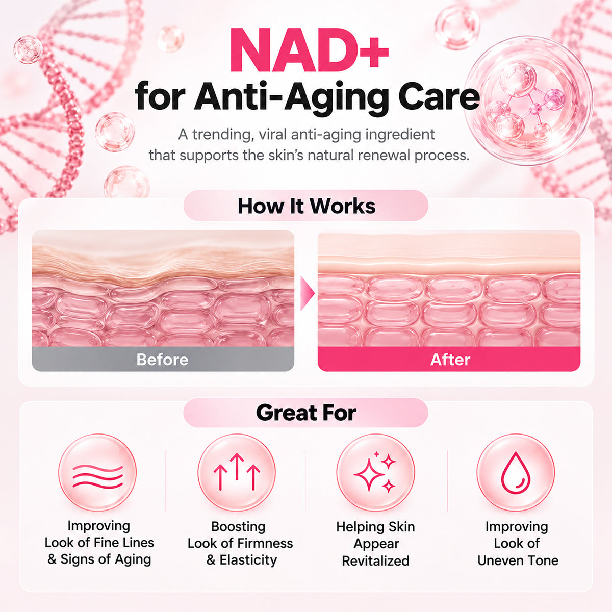Korean NAD+ EGF Firming Serum