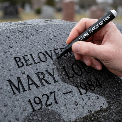 🐦Golden Tombstone Marker Pen for Restoring Faded Grave Inscriptions