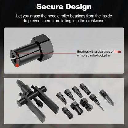 Motorcycle Wheel Inner Bearing Removal Tool Set