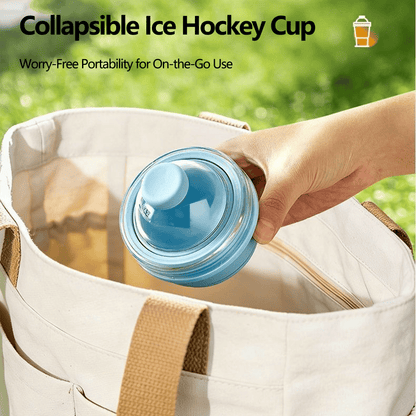 🧊 Foldable Silicone Ice Ball Drink Cup