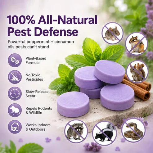 🔥12-Pack Rodent Repellent Balls for Home Kitchen Effective Pest Control Solution