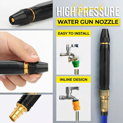 🔥High-Pressure Hose Spray Gun with Brush Attachment