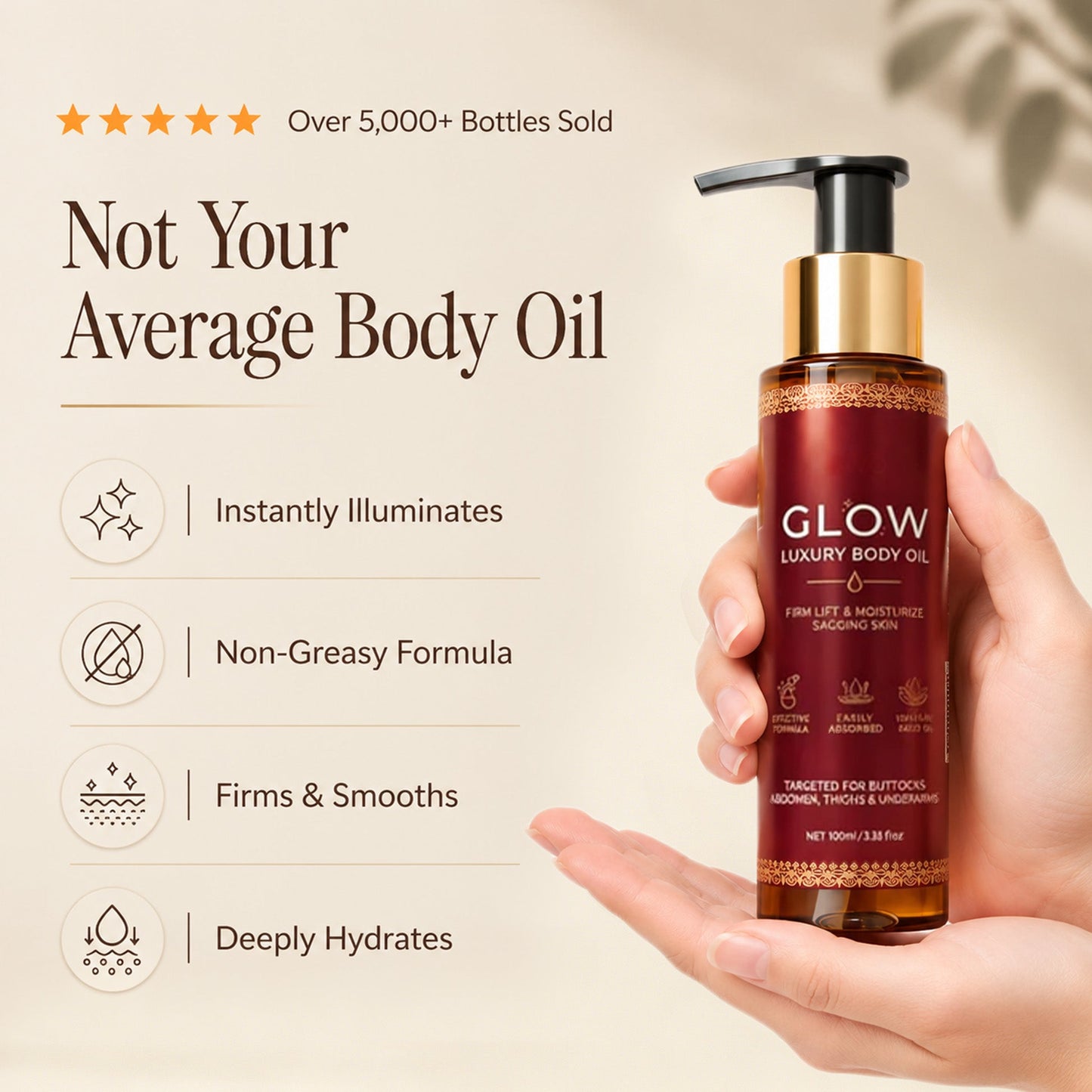 Marssirace Glow Body Oil 100ml