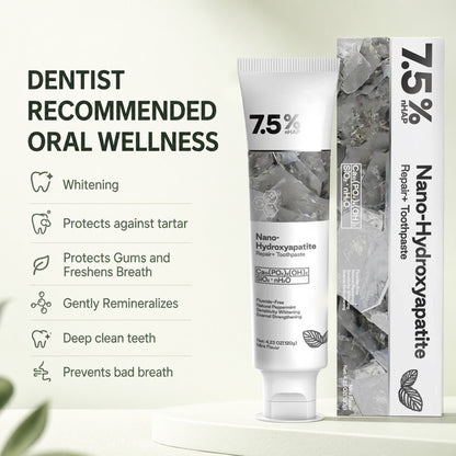 Hydroxyapatite Remineralizing Toothpaste