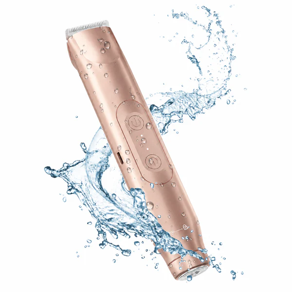 NEW 2-in-1 Waterproof Painless Body Trimmer