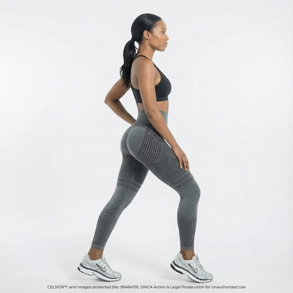 High Waisted And Hip Lifting Yoga Elastic Quick Drying Tight Pants⭐