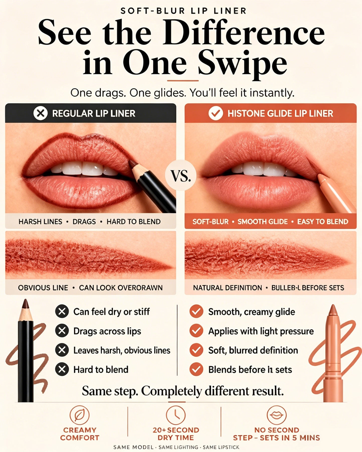 💄Marssirace Fuller-Looking Lips — Effortlessly Defined
