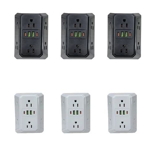 Multi Plug 6-Outlet Extender