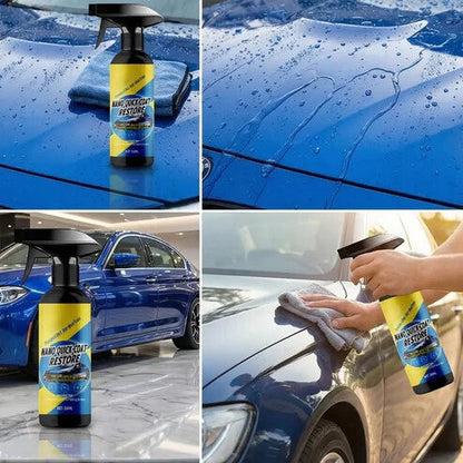 Automotive Nano Coating Repair Agent - With Dust and Water Repellent Properties - Long-lasting and Durable with Gloss, Suitable for Continuous Use