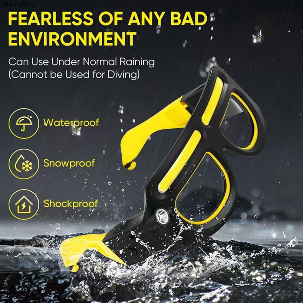 🔦 LED Glasses Headlamp | Hands-Free Wearable Light(Includes Free Sunglass Lenses🕶️)