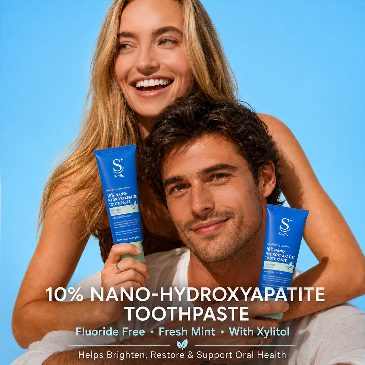 Fluoride Free Nano Hydroxyapatite Toothpaste with Fresh Mint