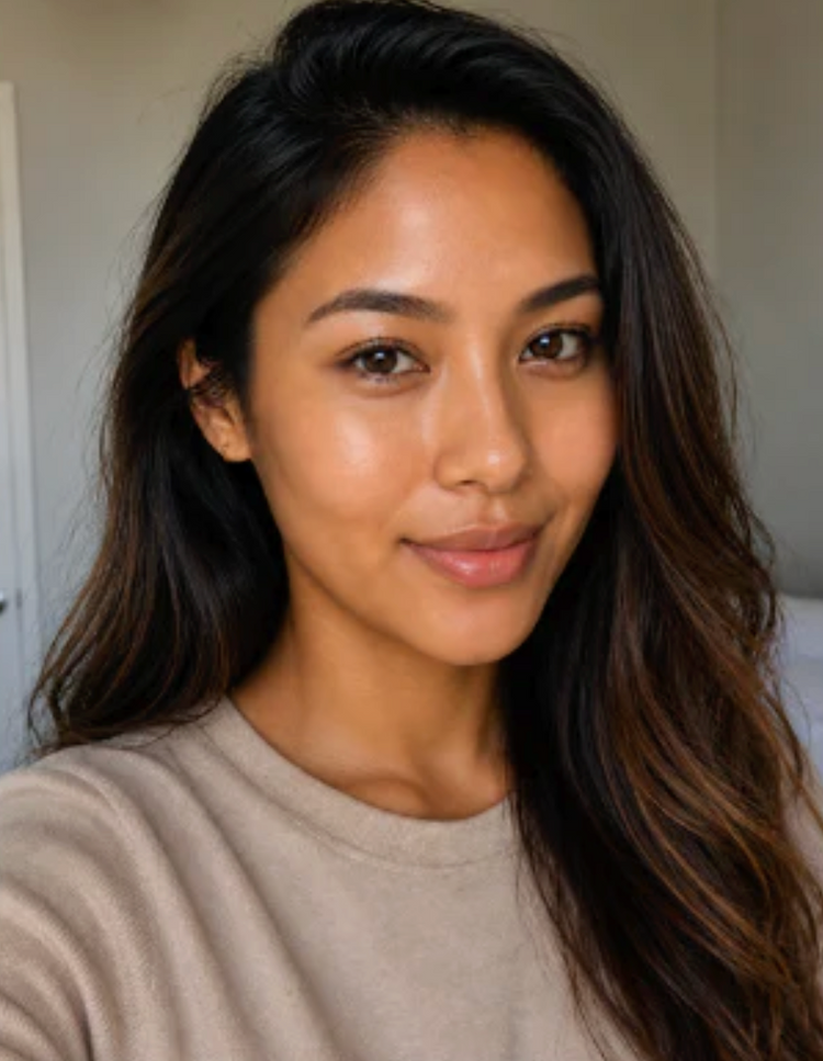 Medium shade foundation model