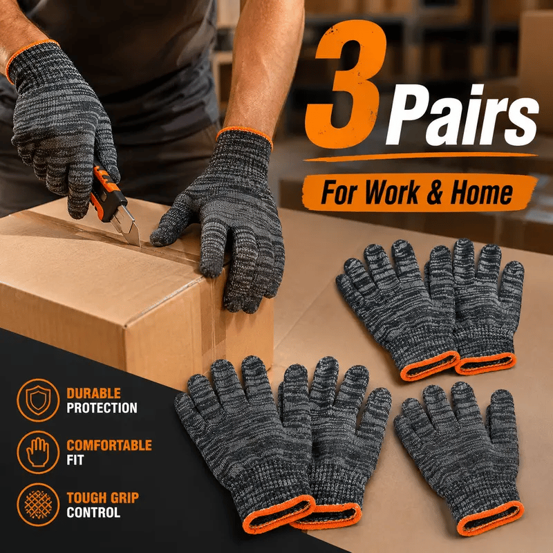 Unisex Gardening Gloves – Breathable Stretch Work Gloves with Strong Grip