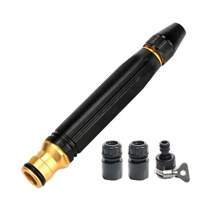 Heavy Duty Adjustable Twist Hose Nozzle Jet Sweeper Nozzle